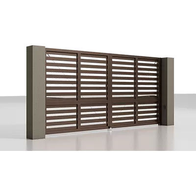 Распашные ворота ALUTECH Prestige Распашные ворота ALUTECH Prestige